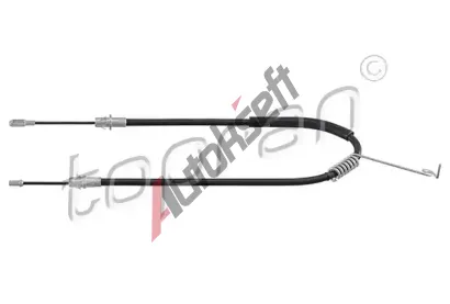 TOPRAN Tažné lanko parkovací brzdy TPR 304 671, 304 671  TOPRAN Tažné lanko parkovací brzdy TPR 304 671, 304 671