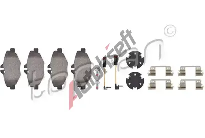 TOPRAN Sada brzdových destiček TPR 401 432, 401 432  TOPRAN Sada brzdových destiček TPR 401 432, 401 432