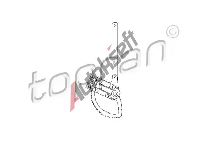 TOPRAN Zvedac zazen oken TPR 401 669, 401 669