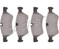 Sada brzdovch destiek TOPRAN ‐ TPR 401 934