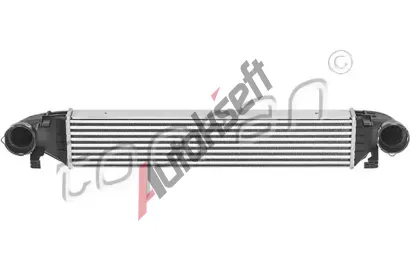 TOPRAN Chladi vzduchu intercooler TPR 408 158, 408 158
