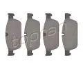 Sada brzdovch destiek TOPRAN ‐ TPR 409 498