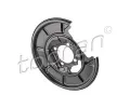 Ochrann plech proti neistotm brzdovho kotoue TOPRAN ‐ TPR 409 519