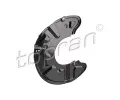 Ochrann plech proti neistotm brzdovho kotoue TOPRAN ‐ TPR 409 528