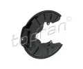 Ochrann� plech proti ne�istot�m brzdov�ho kotou�e&nbsp;TOPRAN&nbsp;&dash;&nbsp;TPR 410 629