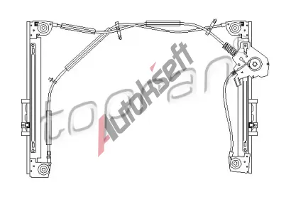 TOPRAN Zvedac� za��zen� oken TPR 501 832, 501 832