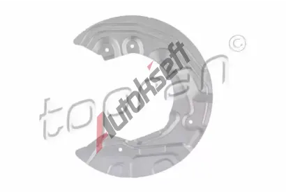 TOPRAN Ochrann� plech proti ne�istot�m brzdov�ho kotou�e TPR 503 000, 503 000