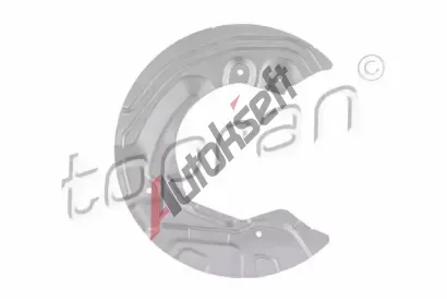 TOPRAN Ochrann� plech proti ne�istot�m brzdov�ho kotou�e TPR 503 001, 503 001