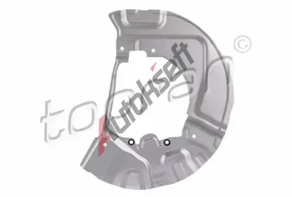 TOPRAN Ochrann plech proti neistotm brzdovho kotoue TPR 503 008, 503 008