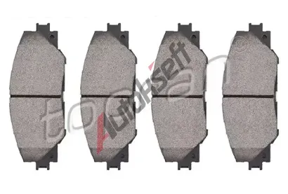 TOPRAN Sada brzdovch destiek TPR 600 613, 600 613