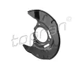 Ochrann plech proti neistotm brzdovho kotoue TOPRAN ‐ TPR 600 853
