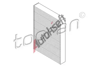 TOPRAN Filtr vzduchu v interiru TPR 700 130, 700 130