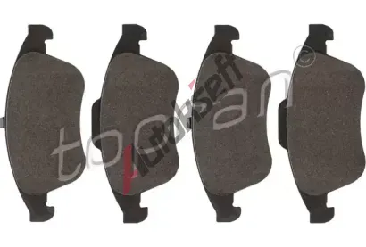 TOPRAN Sada brzdových destiček TPR 700 801, 700 801 TOPRAN Sada brzdových destiček TPR 700 801, 700 801