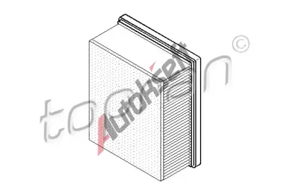TOPRAN Vzduchov� filtr TPR 721 012, 721 012