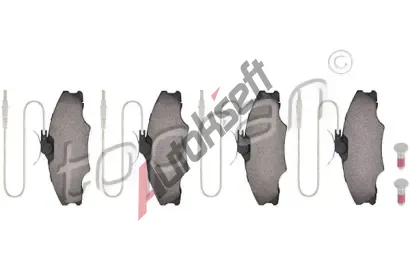 TOPRAN Sada brzdovch destiek TPR 721 430, 721 430