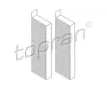 TOPRAN Sada filtr, vzduch vnitn ‐ TPR 722 261