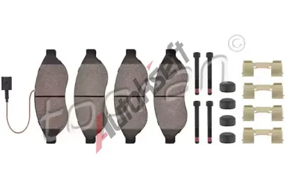 TOPRAN Sada brzdových destiček TPR 722 513, 722 513 TOPRAN Sada brzdových destiček TPR 722 513, 722 513