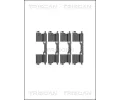 Sada p��slu�enstv� oblo�en� kotou�ov� brzdy&nbsp;TRISCAN&nbsp;&dash;&nbsp;TRI 8105 101599