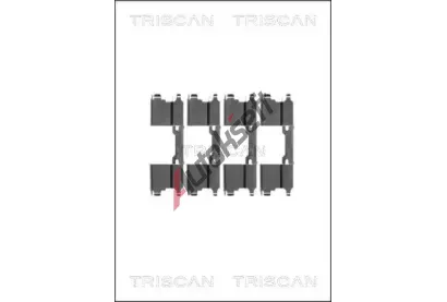 TRISCAN Sada příslušenství obložení kotoučové brzdy TRI 8105 101599, 8105 101599 TRISCAN Sada příslušenství obložení kotoučové brzdy TRI 8105 101599, 8105 101599