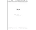 TRISCAN Sada roub, brzdov kotou ‐ TRI 8105 116012