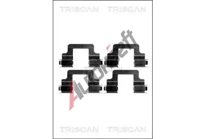TRISCAN Sada psluenstv obloen kotouov brzdy TRI 8105 291606, 8105 291606