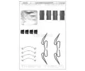 Sada psluenstv obloen kotouov brzdy TRISCAN ‐ TRI 8105 291633