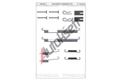 TRISCAN Sada psluenstv brzdov elisti TRI 8105 292006, 8105 292006