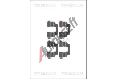 TRISCAN Sada p��slu�enstv� oblo�en� kotou�ov� brzdy TRI 8105 401611, 8105 401611