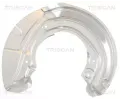 TRISCAN Ochrann plech proti neistotm brzdovho kotoue TRI 8125 11104, 8125 11104