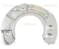 TRISCAN Ochrann� plech proti ne�istot�m brzdov�ho kotou�e TRI 8125 11109, 8125 11109
