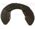 TRISCAN Ochrann� plech proti ne�istot�m brzdov�ho kotou�e TRI 8125 11137, 8125 11137