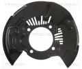 Ochrann plech proti neistotm brzdovho kotoue TRISCAN ‐ TRI 8125 13109