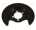 TRISCAN Ochrann� plech proti ne�istot�m brzdov�ho kotou�e&nbsp;&dash;&nbsp;TRI 8125 13230