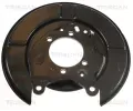 Ochrann plech proti neistotm brzdovho kotoue TRISCAN ‐ TRI 8125 14205