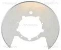 TRISCAN Ochrann plech proti neistotm brzdovho kotoue TRI 8125 15207, 8125 15207