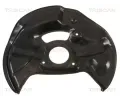 Ochrann plech proti neistotm brzdovho kotoue TRISCAN ‐ TRI 8125 23106