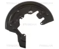 Ochrann plech proti neistotm brzdovho kotoue TRISCAN ‐ TRI 8125 25102