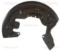 TRISCAN Ochrann plech proti neistotm brzdovho kotoue TRI 8125 25102, 8125 25102