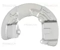 Ochrann plech proti neistotm brzdovho kotoue TRISCAN ‐ TRI 8125 27102