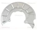 TRISCAN Ochrann plech proti neistotm brzdovho kotoue TRI 8125 29101, 8125 29101