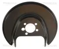 TRISCAN Ochrann plech proti neistotm brzdovho kotoue TRI 8125 29201, 8125 29201