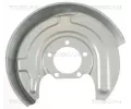 TRISCAN Ochrann plech proti neistotm brzdovho kotoue TRI 8125 29222, 8125 29222