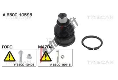 TRISCAN Čep ramene TRI 8500 10595, 8500 10595 TRISCAN Čep ramene TRI 8500 10595, 8500 10595