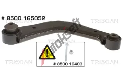 TRISCAN Rameno zaven kol TRI 8500 165052, 8500 165052