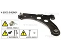 Rameno zaven kol TRISCAN ‐ TRI 8500 285004
