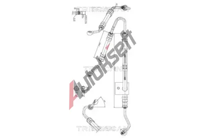 TRISCAN Hydraulick� hadice ��zen� TRI 8516 11001, 8516 11001
