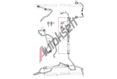 TRISCAN Hydraulick� hadice ��zen� TRI 8516 11010, 8516 11010