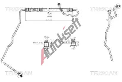 TRISCAN Hydraulick� hadice ��zen� TRI 8516 13001, 8516 13001