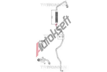 TRISCAN Hydraulická hadice řízení TRI 8516 13002, 8516 13002 TRISCAN Hydraulická hadice řízení TRI 8516 13002, 8516 13002