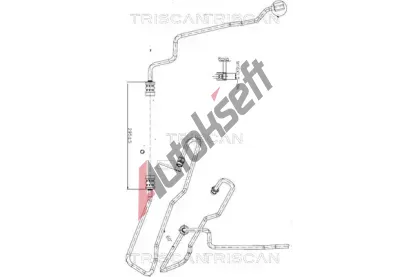 TRISCAN Hydraulick hadice zen TRI 8516 16011, 8516 16011